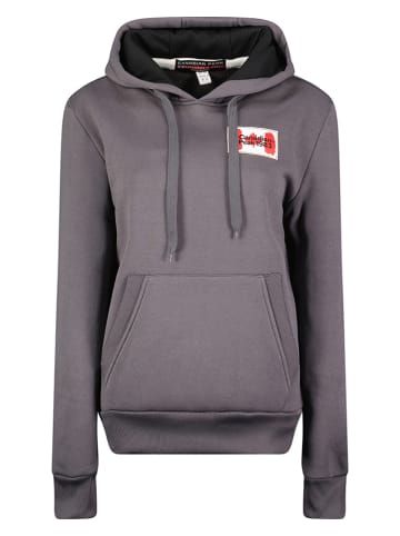 Canadian Peak Hoodie "Genifeak" in Dunkelgrau