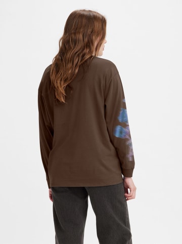Levi´s Longsleeve "Graphic LS Reese" in Braun
