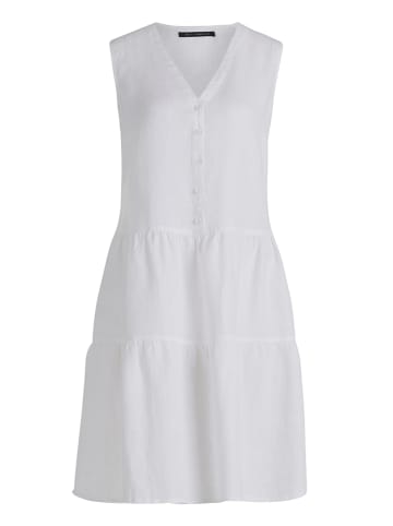 Betty Barclay Lniana sukienka w kolorze białym