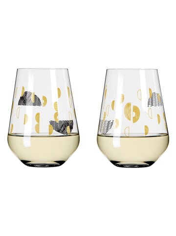 RITZENHOFF 2-delige set: glazen "Legendarisch goud" - 540 ml