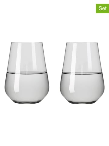 RITZENHOFF Szklanki (2 szt.) w kolorze szarym - 540 ml