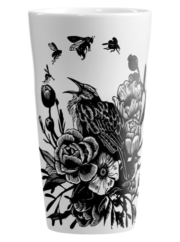 RITZENHOFF XL-Becher "Genussklasse - K. Rytter" in Weiß/ Schwarz - 525 ml