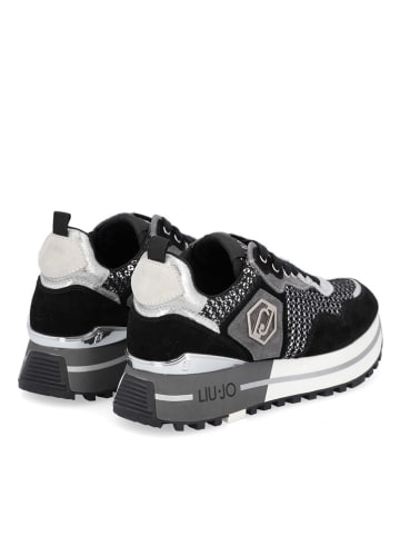 Liu Jo Sneakers zilverkleurig/zwart