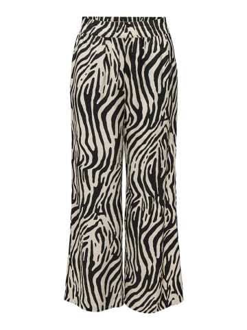 JDY Broek zwart/beige