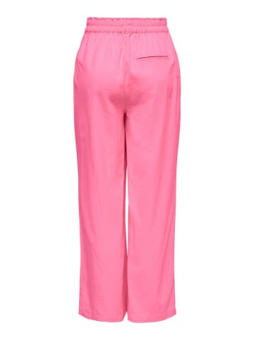 ONLY Spodnie "Tokyo" w kolorze różowym