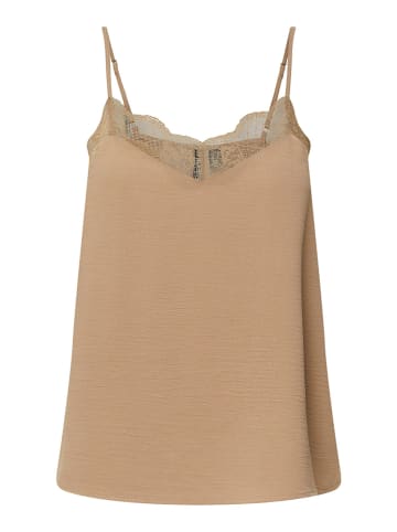 Pieces Top in Beige