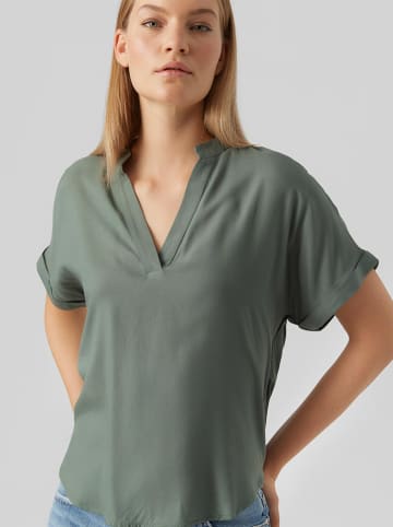 Vero Moda Shirt "Beauty" in Dunkelgrün