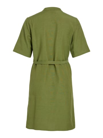 Vila Sukienka "Prisilla" w kolorze khaki