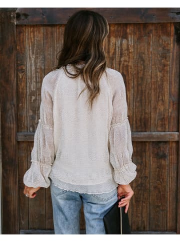 Milan Kiss Bluse in Weiß