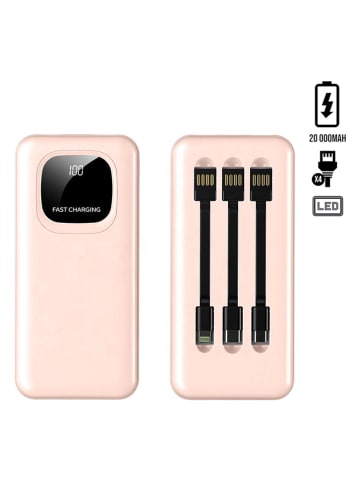 SWEET ACCESS Powerbank 20.000 mAh in Rosa