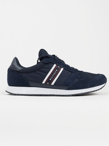 Tommy Hilfiger Shoes Leder-Sneakers in Dunkelblau