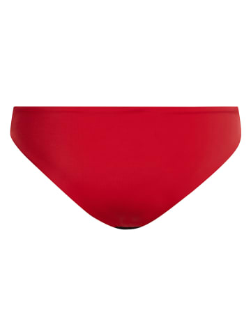 Tommy Hilfiger Bikini-Hose in Rot/ Dunkelblau