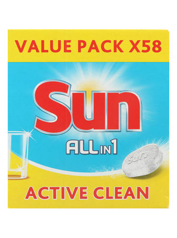 Sun Spülmaschinentabs "Active Clean", 841 g