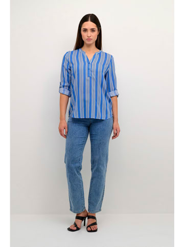 Kaffe Blouse "Hana" blauw