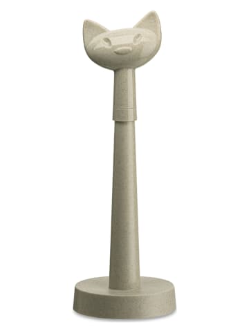 koziol Keukenrolhouder "Miaou" beige - (H)36,9 cm