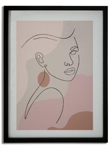 Mauro Ferretti Gerahmter Kunstdruck in Rosa - (B)35 x (H)47 cm