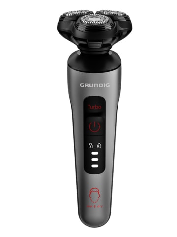 GRUNDIG Rasierer "ProClub MS 8130" in Schwarz/ Grau