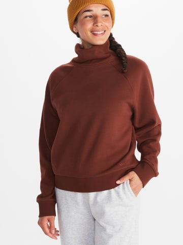 Marmot Sweatshirt "Rowan" in Braun