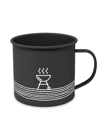 ppd Jumbotasse "Pure BBQ" in Anthrazit - 400 ml