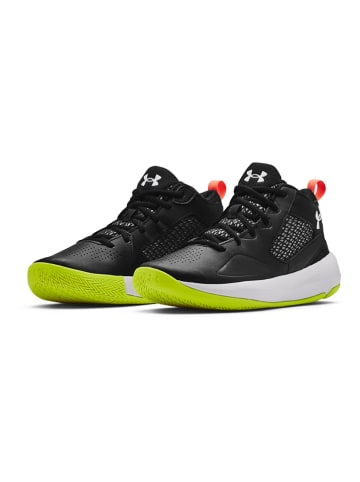 Under Armour Leren basketbalschoenen zwart/meerkleurig