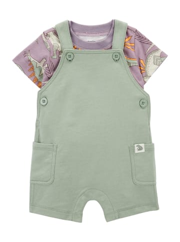 carter's 2-delige outfit groen/paars