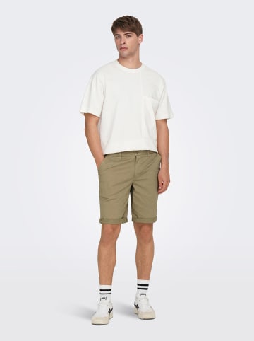 ONLY & SONS Bermudas "Peter" in Grün