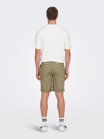 ONLY & SONS Bermudas "Peter" in Grün