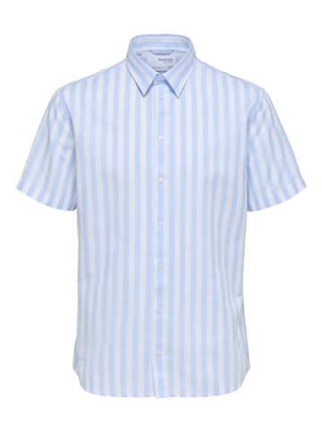SELECTED HOMME Koszula "Regnew"- Regular fit - w kolorze błękitnym