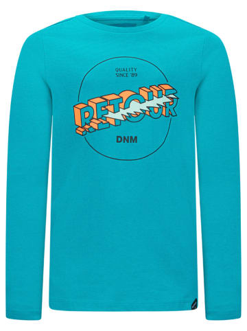 Retour Longsleeve "Nigel" in Türkis