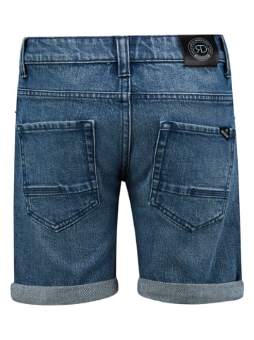 Retour Spijkershort "Rover" blauw