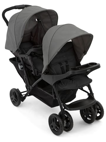 Graco Geschwisterwagen "Stadium Duo" in Grau