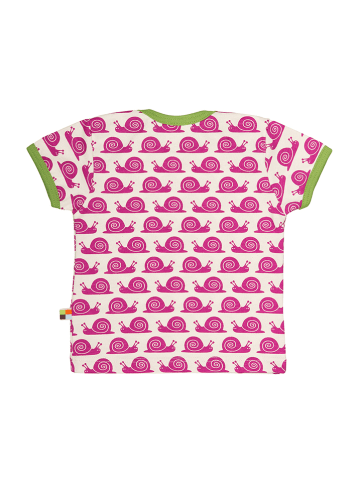 loud + proud Shirt in Pink/ Creme