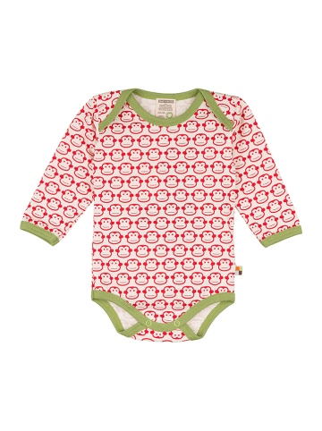 loud + proud Body in Rot/ Weiß