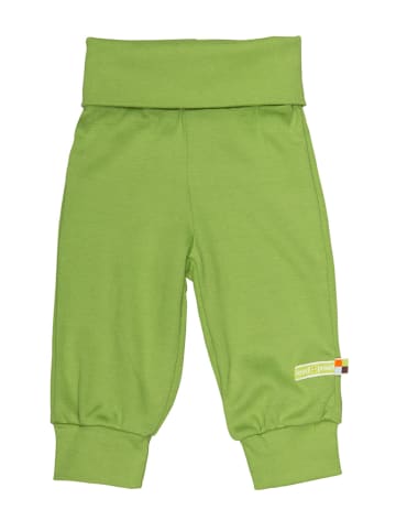 loud + proud Spodnie dresowe w kolorze zielonym