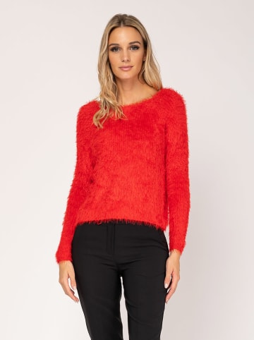 Tantra Sweter w kolorze czerwonym