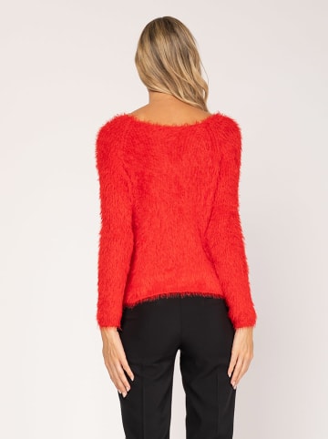 Tantra Sweter w kolorze czerwonym