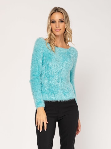 Tantra Sweter w kolorze niebieskim