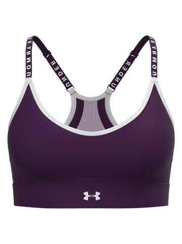 Under Armour Sport-BH in Lila - Low