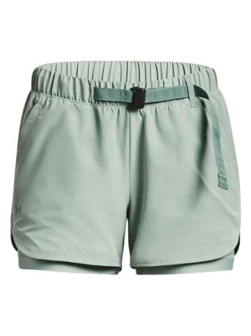 Under Armour 2in1-Trainingsshorts in Mint