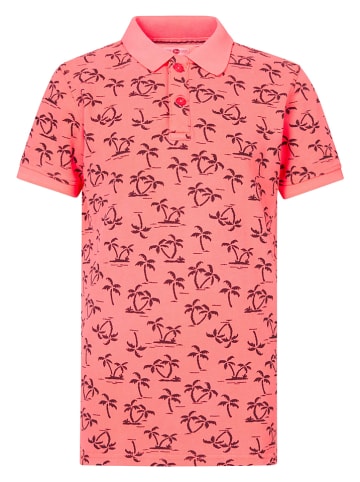 Petrol Poloshirt in Pink