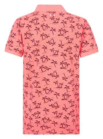 Petrol Koszulka polo w kolorze różowym