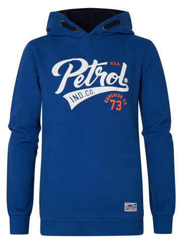 Petrol Hoodie blauw
