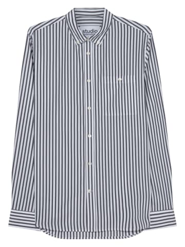 Seidensticker Hemd - Regular fit - in Schwarz/ Weiß