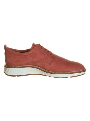 Ecco Leren veterschoenen bruin