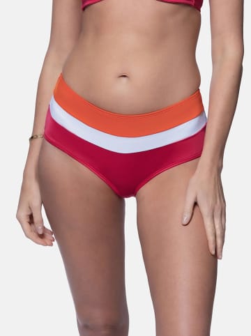 Dorina Bikini-Hose "Lawaki" in Pink/ Weiß/ Orange