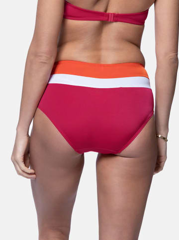 Dorina Figi bikini "Lawaki" w kolorze różowo-biało-pomarańczowym