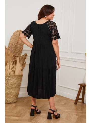 Plus Size Company Sukienka "Armano" w kolorze czarnym