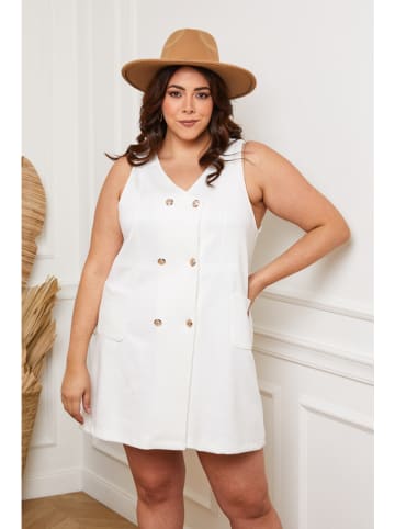 Plus Size Company Kleid "Elfo" in Weiß