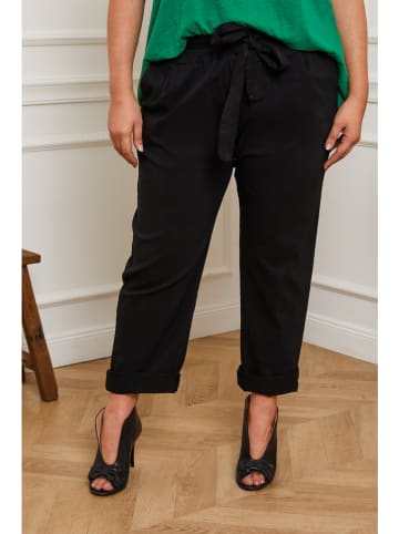 Plus Size Company Broek "Lirane" zwart