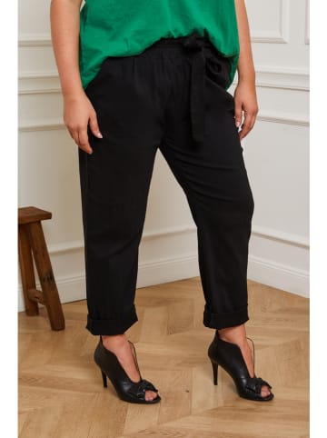 Plus Size Company Broek "Lirane" zwart